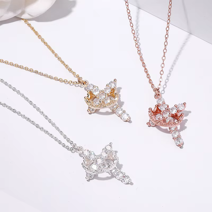 Collar Protector con Cruz y Corona